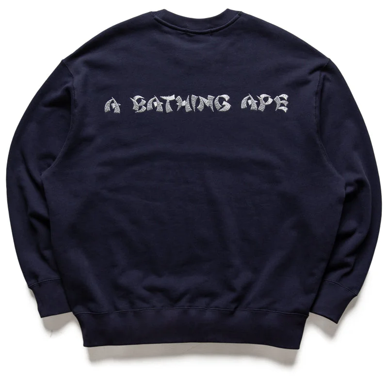 A Bathing Ape Souvenir Crewneck - Navy