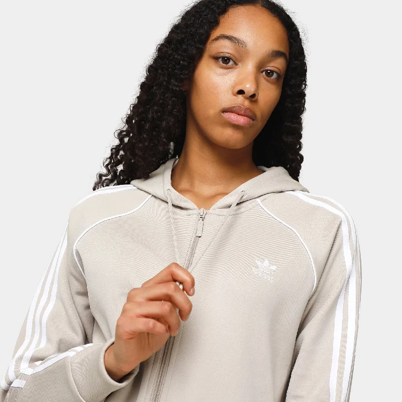 adidas Originals Superstar Full Zip Hoodie / Wonder Beige