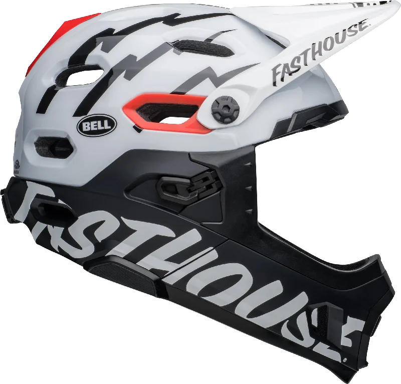 Fasthouse Matte/Gloss White/Black / Large