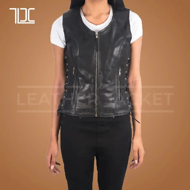 BlackHawk Womens Leather Vests