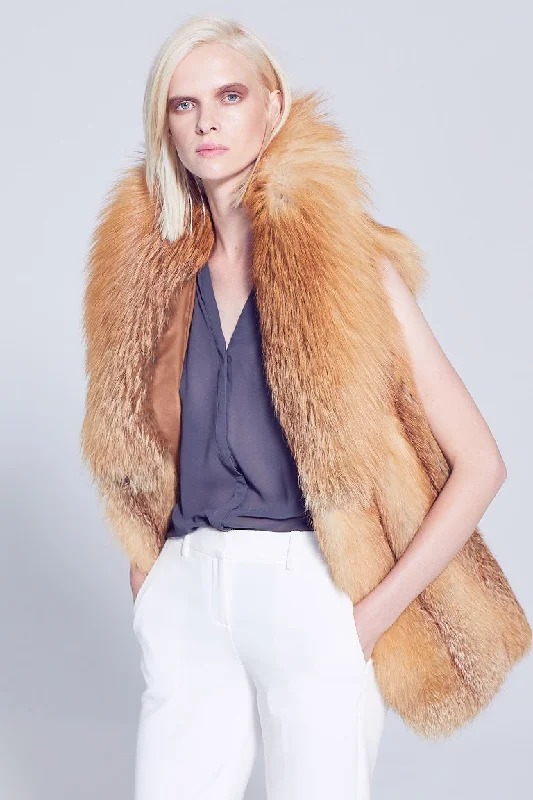 Celia Fox Fur Vest