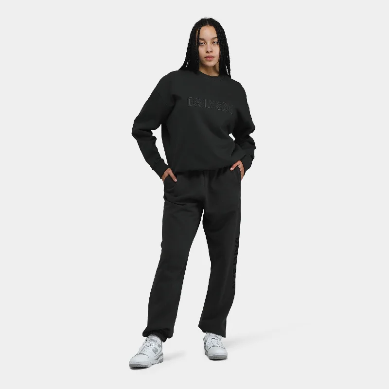 DAILYSZN Women's Crewneck / Black