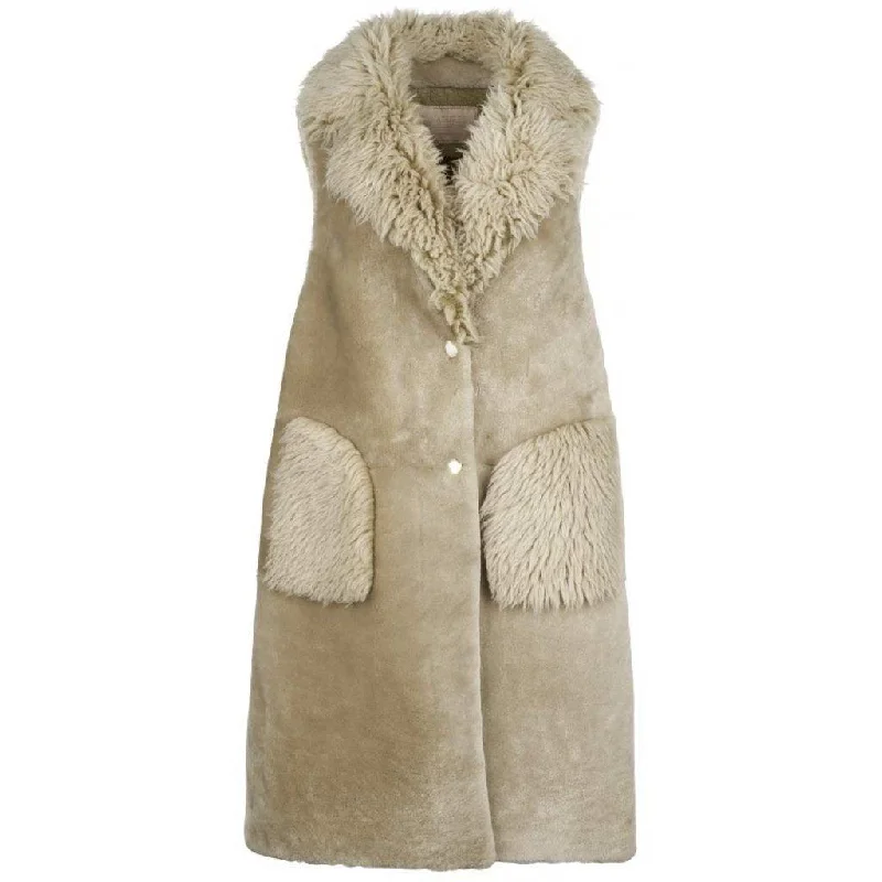 Dawn Vest | Double Face Sheepskin