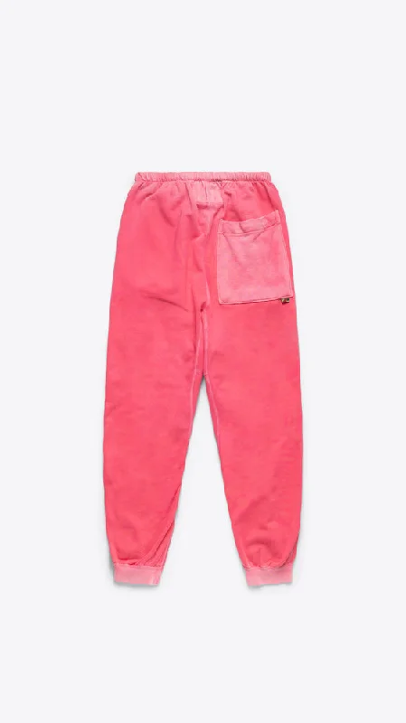 Large Sunfade Pocket Sweatpant - Pink Plant