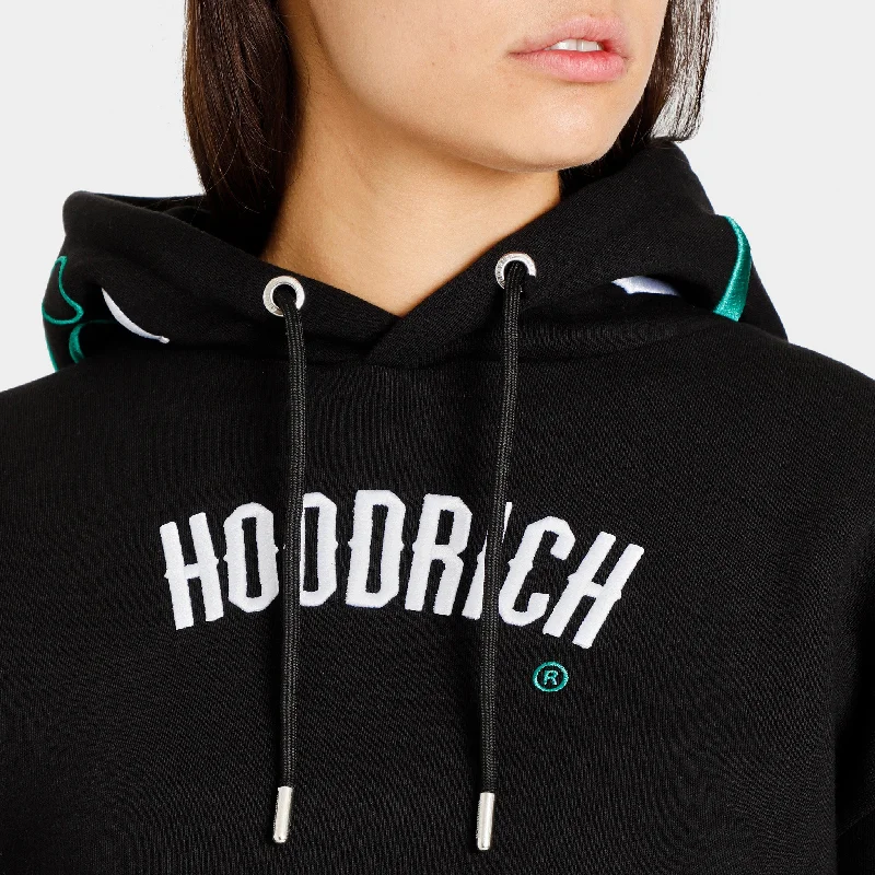 Hoodrich Women's OG Calor Cropped Pullover Hoodie / Black