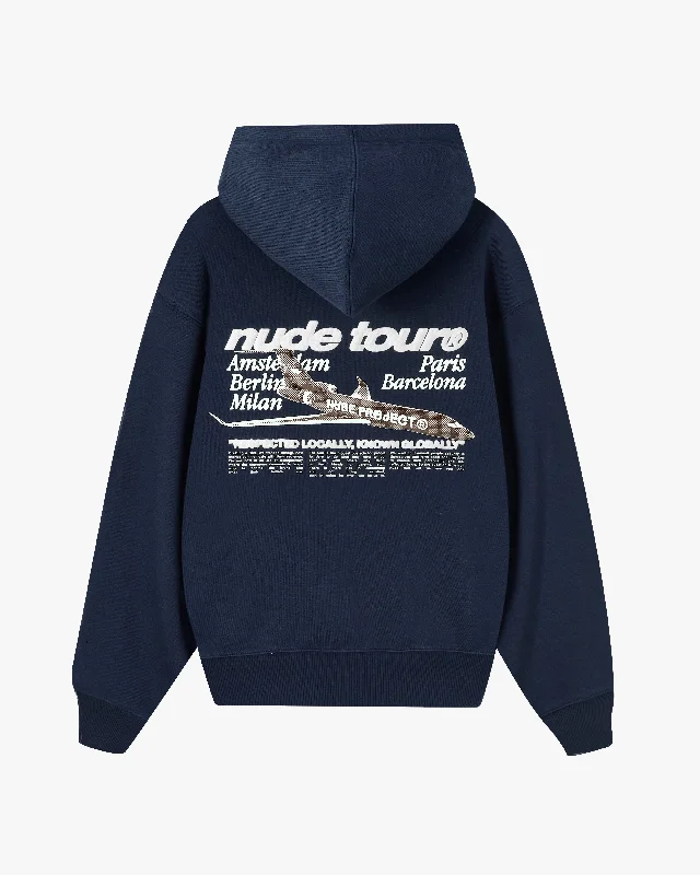 NUDE TOUR* HOOD NAVY