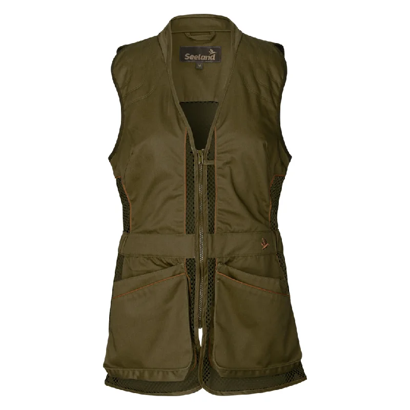 Skeet II Lady Waistcoat Duffel Green by Seeland