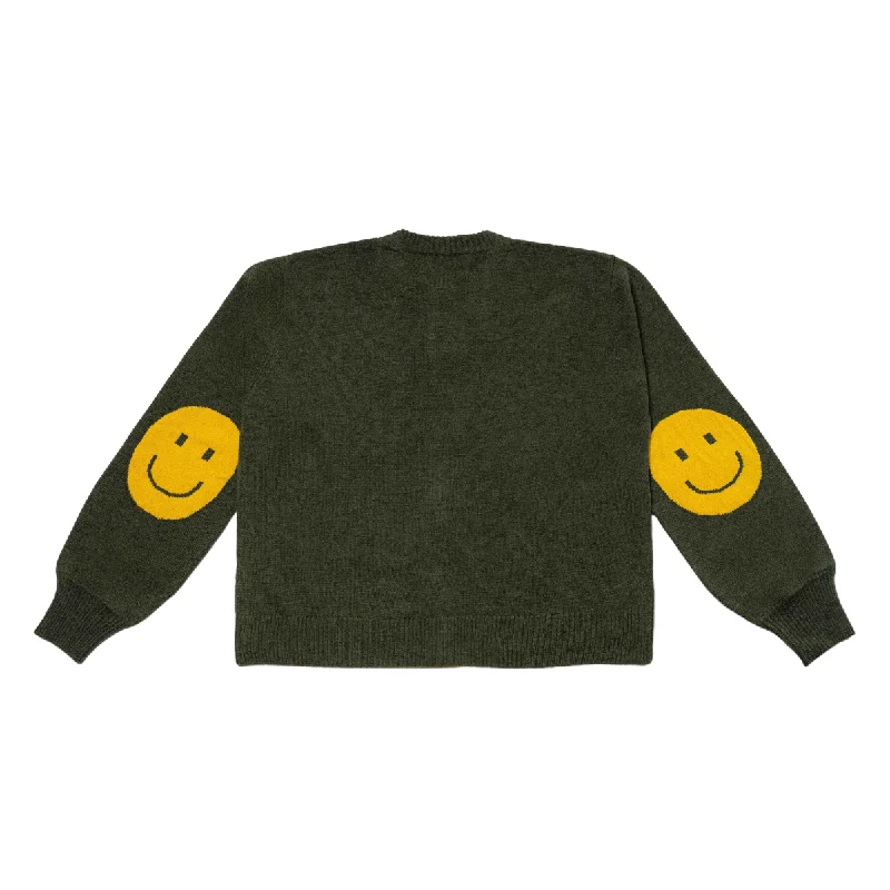 Smile Patch Cardigan