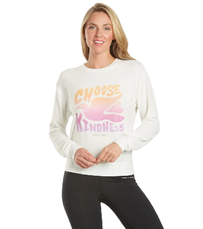 Spiritual Gangster Kindness Crew Neck Savasana Stone