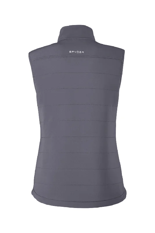 Spyder Womens Transit Full Zip Vest - Polar Grey