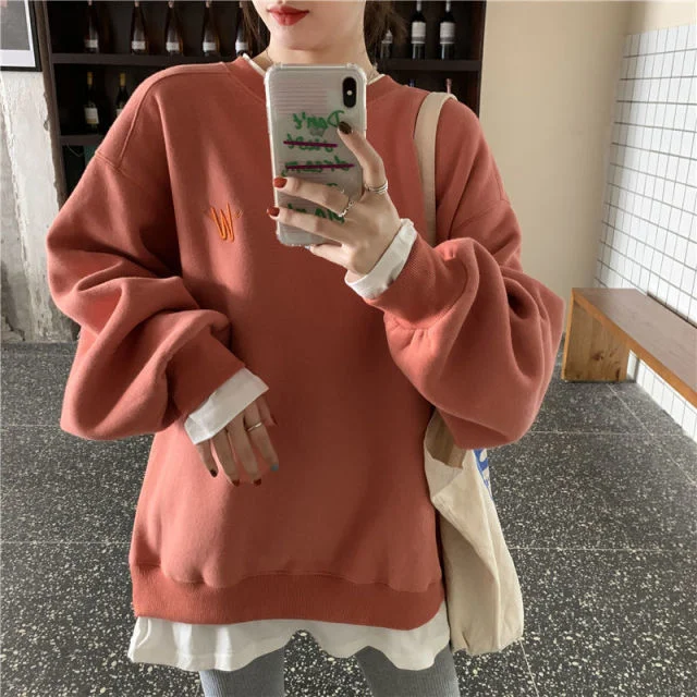 Orange(Fleece) / XXL / China