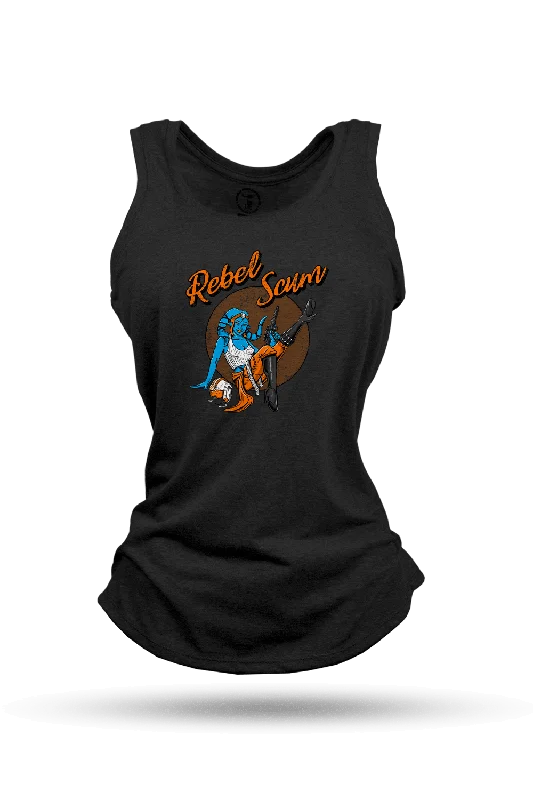 Women's Racerback Tank - Rebel Scum