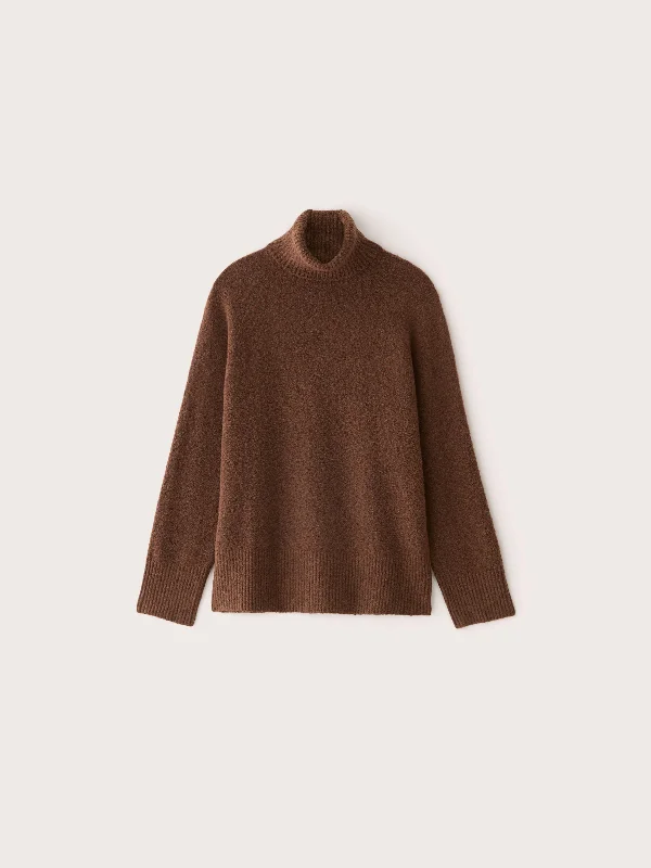 The Seawool® Turtleneck in Cappuccino