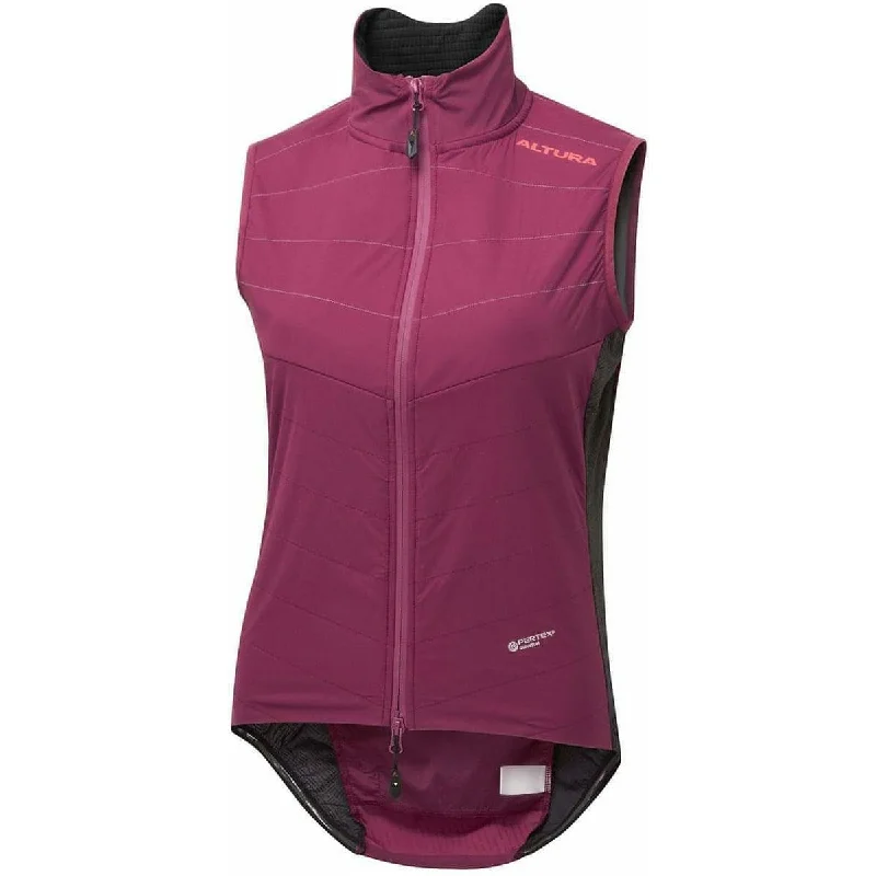 Altura Icon Rocket Insulated Packable Womens Cycling Gilet - Purple