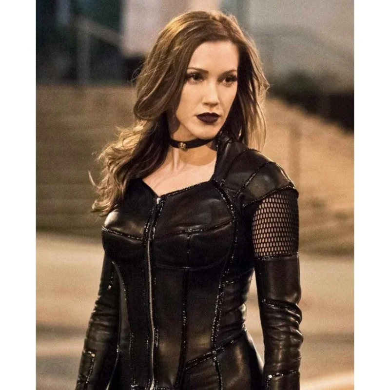 Arrow Black Siren Leather Coat