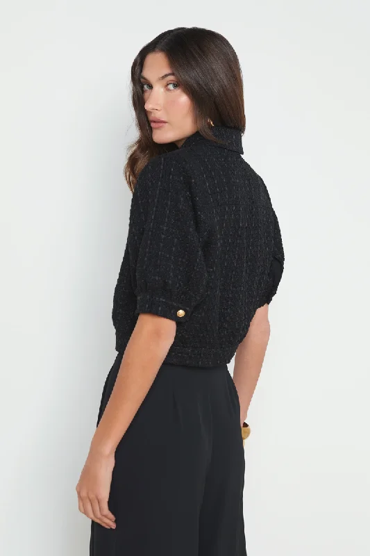 Cove Cropped Tweed Jacket