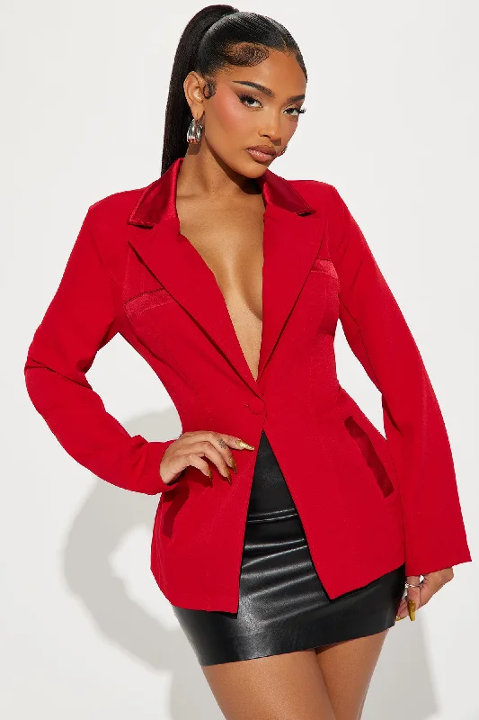 Got Things To Do Blazer - Red