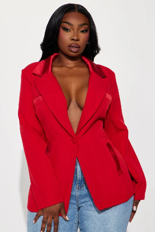 Got Things To Do Blazer - Red