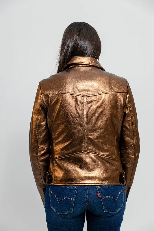 Hazel Women's Lambskin Leather Jacket