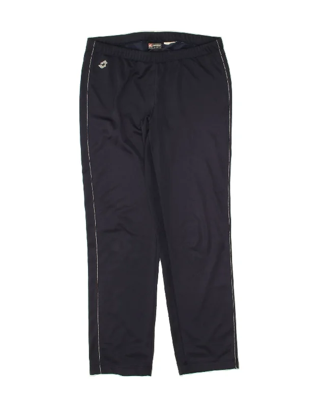 LOTTO Womens Tracksuit Trousers UK 14 Large Navy Blue