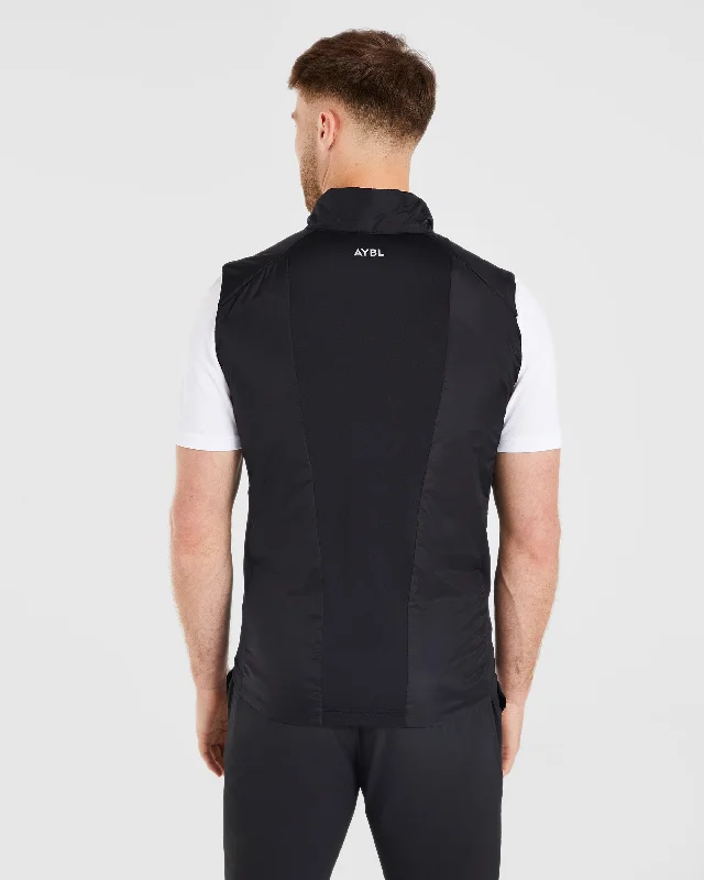 Performance Padded Gilet - Black