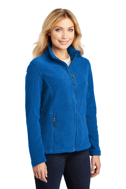 Port Authority Womens Full Zip Fleece Jacket - True Royal Blue