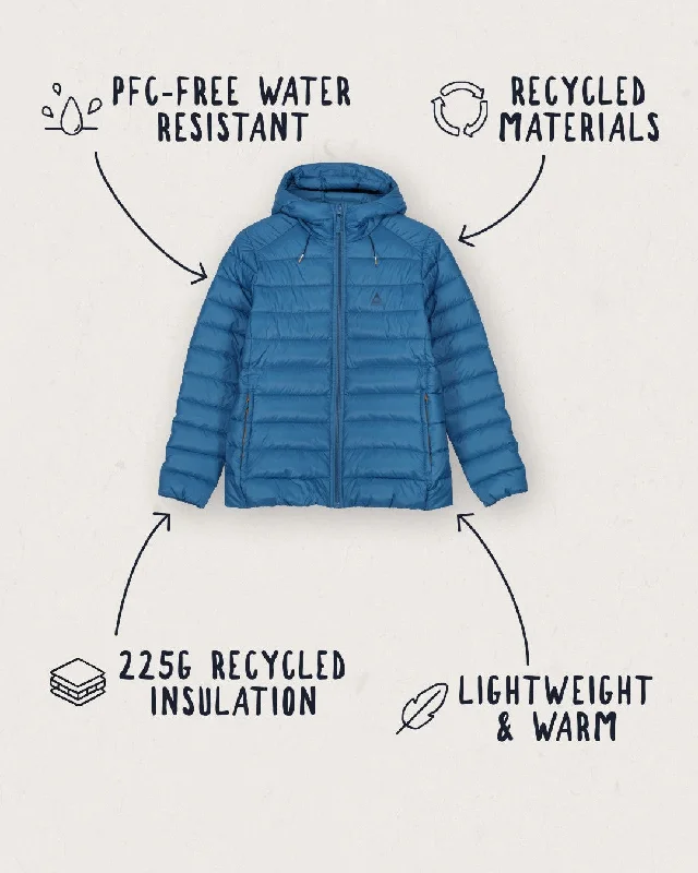 Pow Recycled Insulated Jacket - Blue Steel