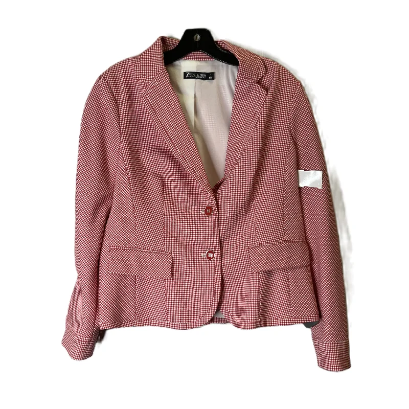 Red & White Blazer By New York And Co, Size: 12