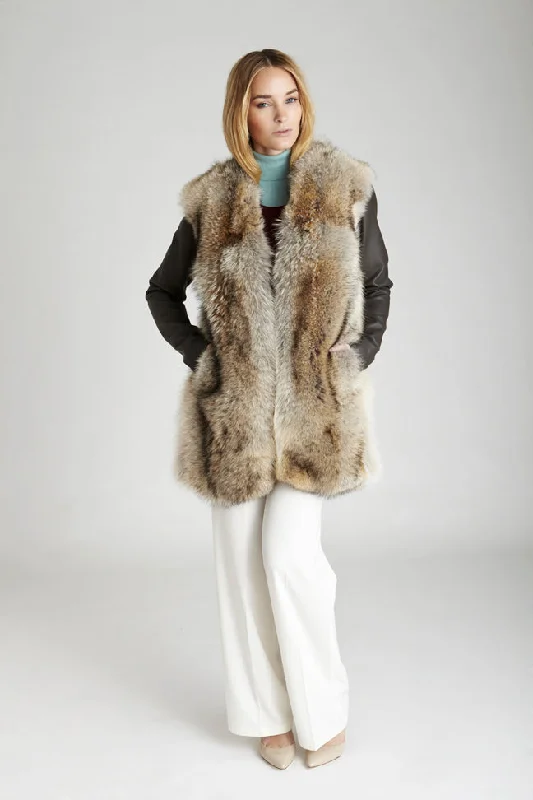 Reese Coyote Fur Jacket