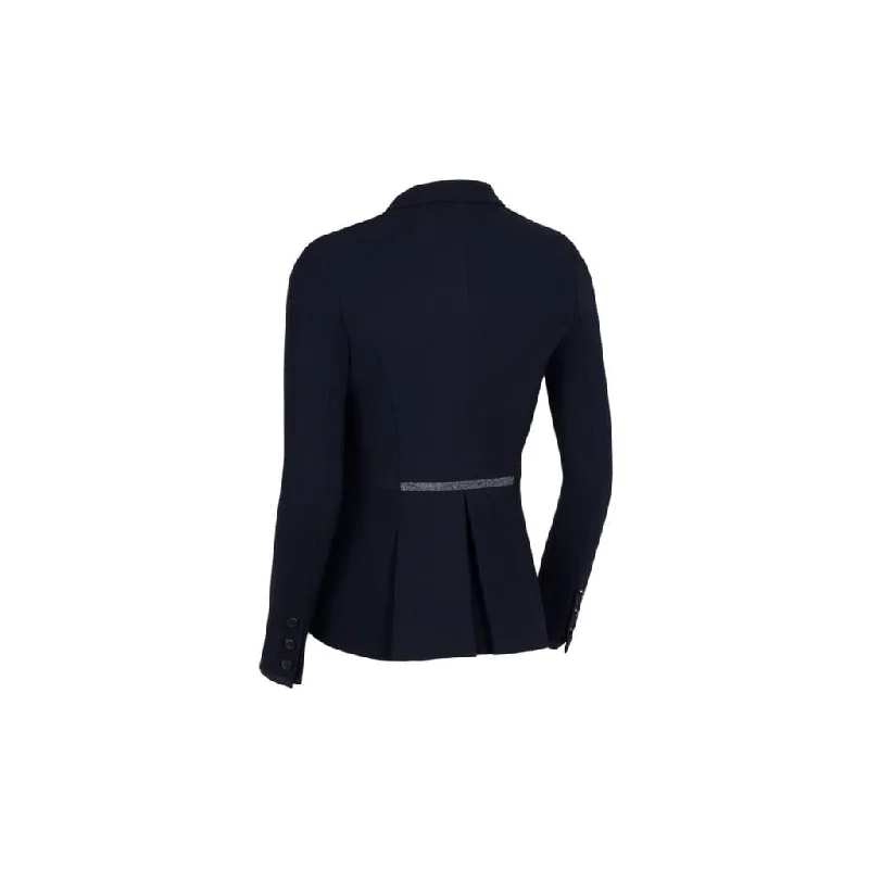 Samshield Ladies Competition Jacket Victorine Navy Crystal Fabric Rose Gold