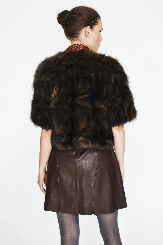 Victoria Sable Fur Bolero