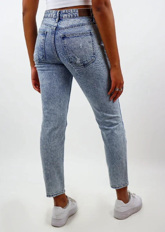 Night Changes Boyfriend Jeans ★ Acid Wash