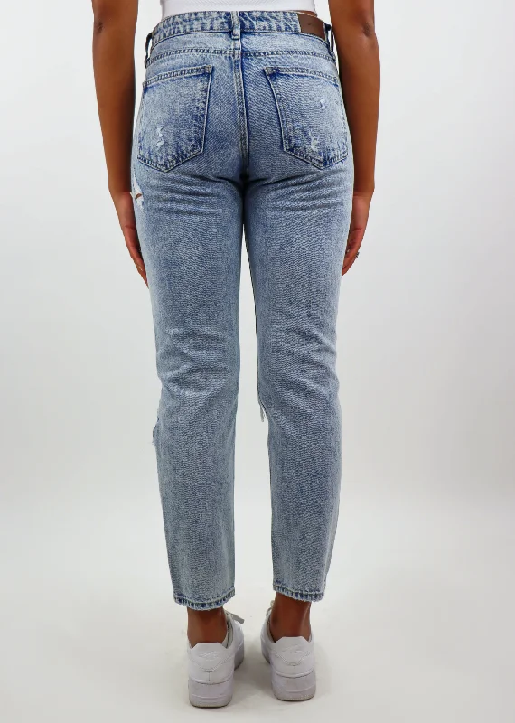 Night Changes Boyfriend Jeans ★ Acid Wash