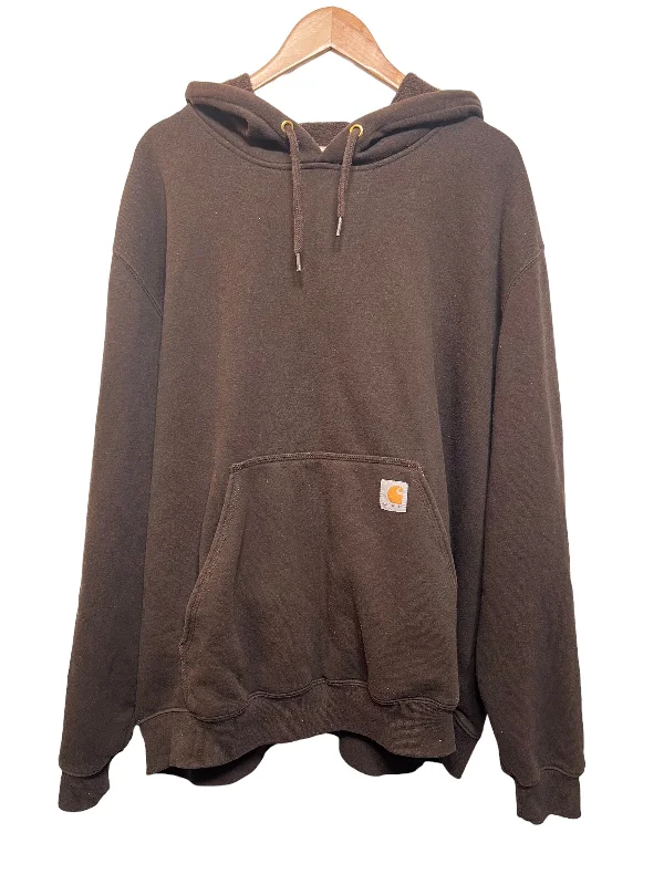 Brown Carhartt Hoodie (Size XXL)