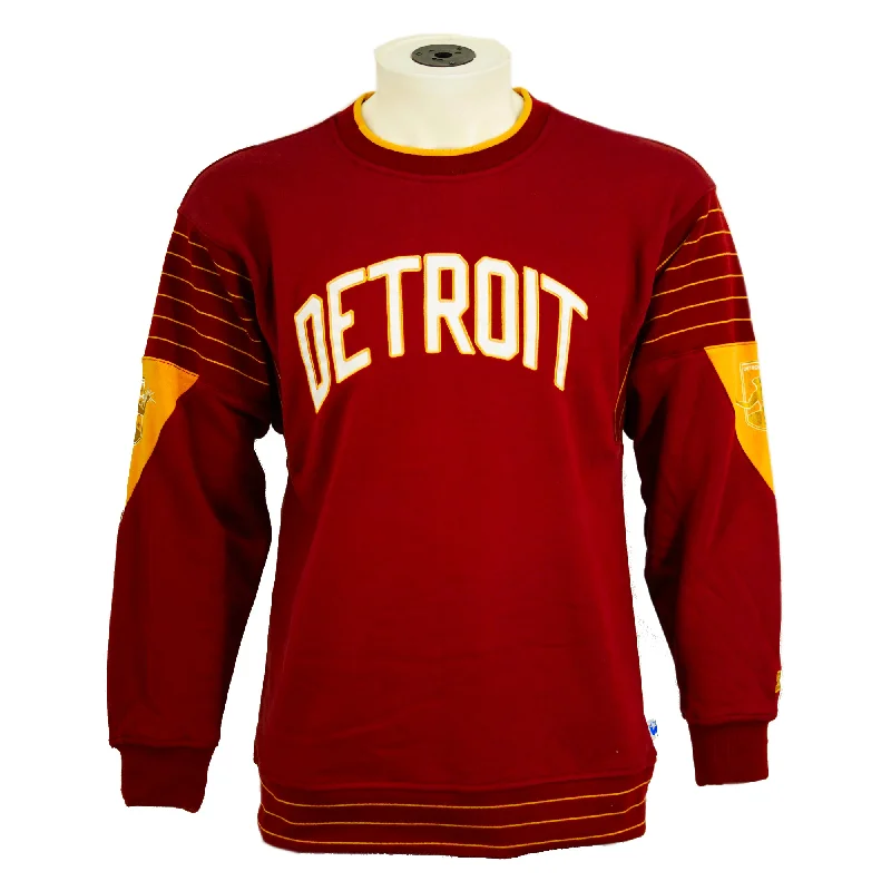 DCFC Vintage Crewneck Mens Sweatshirt- Maroon