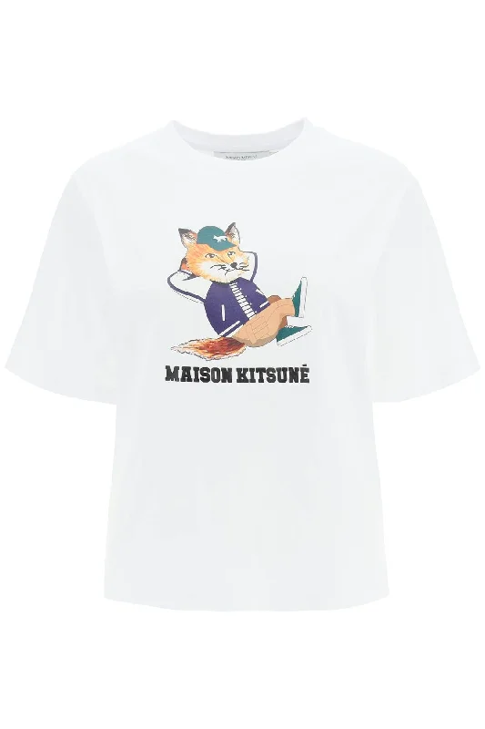 dressed fox t-shirt KW00108KJ0008 WHITE