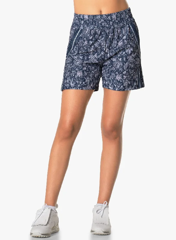 Fonce' Toile Short