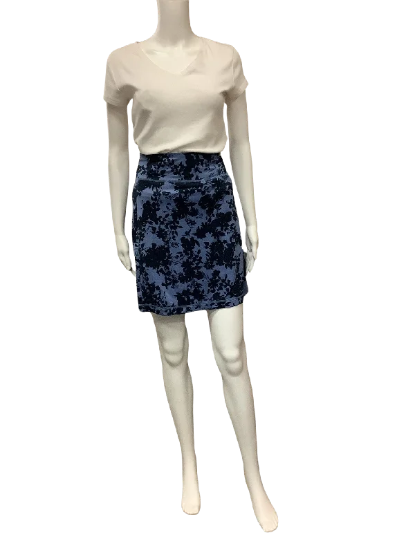 J.Jill Women's Skort Black Tie Dye Print Size: M