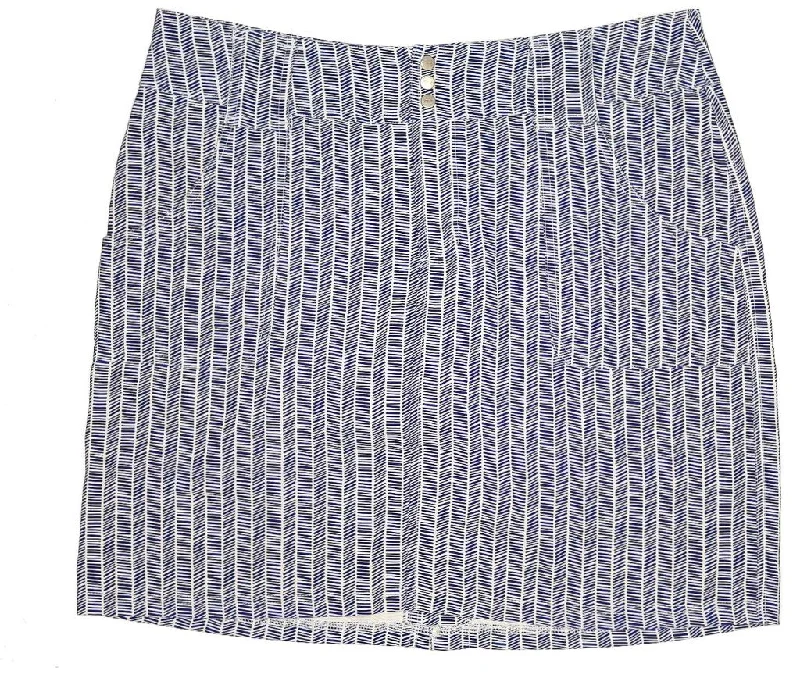 Jofit Blue & White Print Golf Skort Size 10 MSP$98