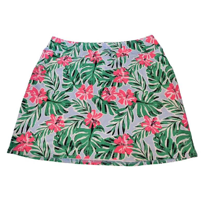 Jofit Bright Tropical floral Golf Skort Size L MSP $80