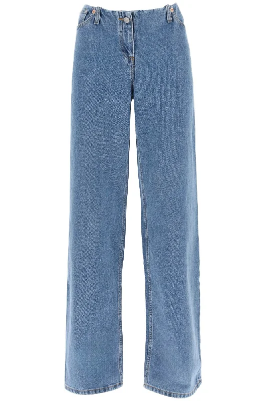 Magda butrym low waist baggy jeans 115723 BLUE