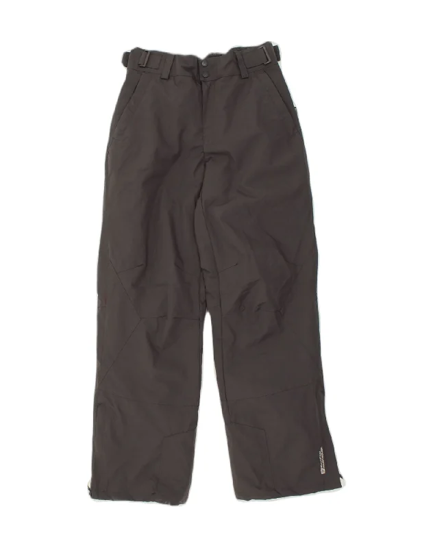 MOUNTAIN WAREHOUSE Womens Windbreaker Trousers UK 10 Small Grey Nylon