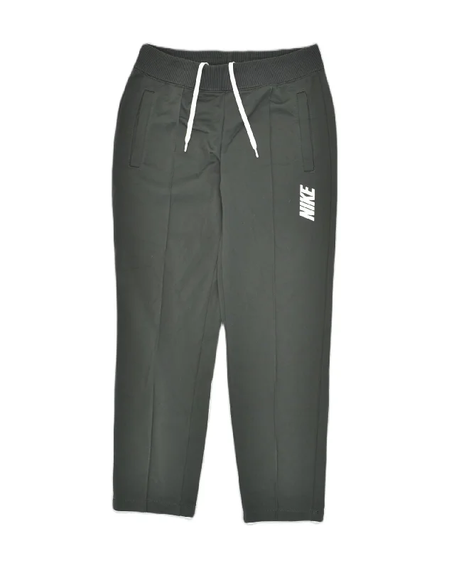 NIKE Womens Tracksuit Trousers UK 10 Small Grey Polyester