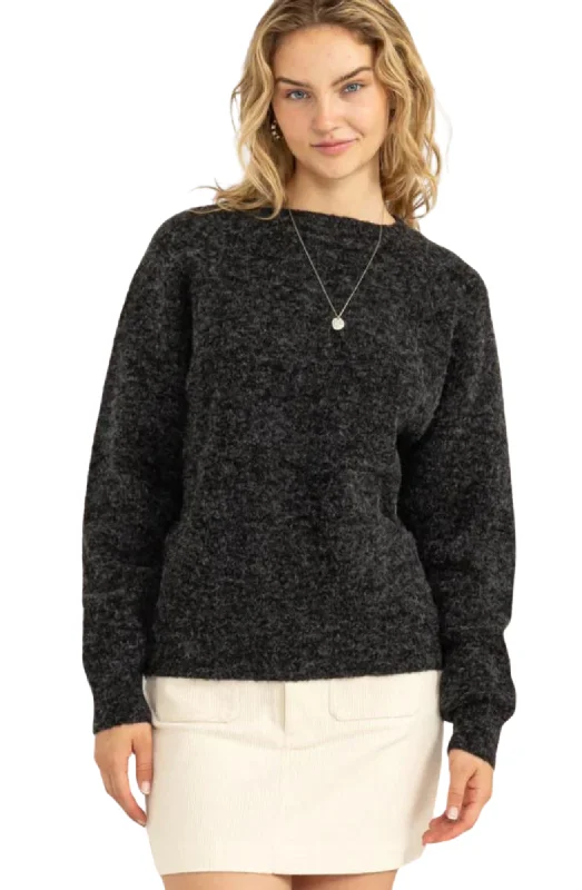 Ribbed Knit Long Sleeve Sweater