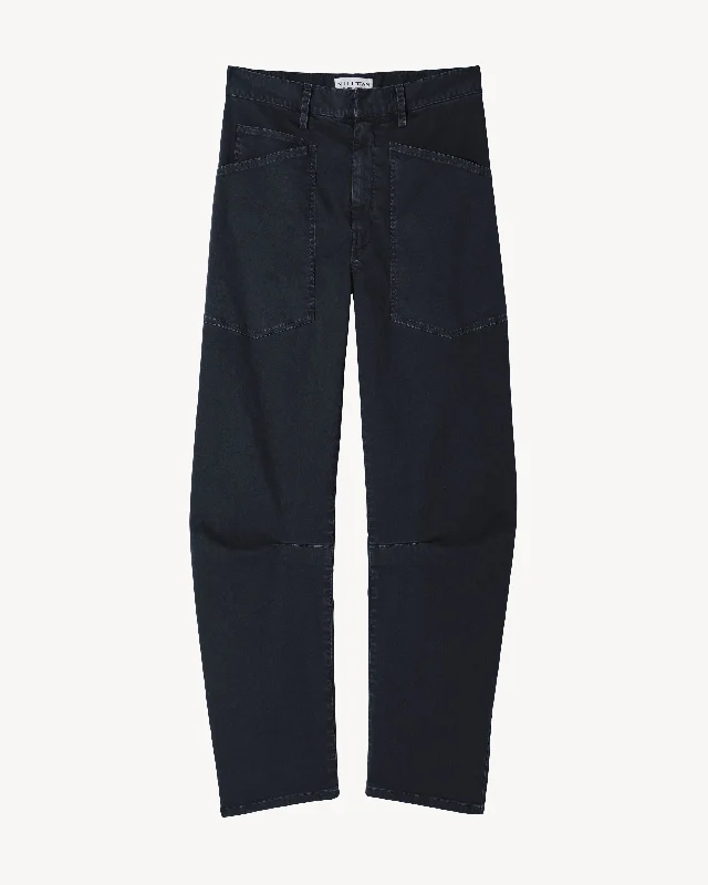 Shon Pant in Twill Midnight