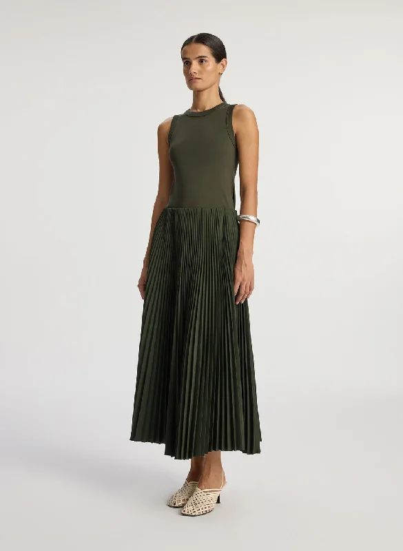 Tatum Pleated Maxi Skirt